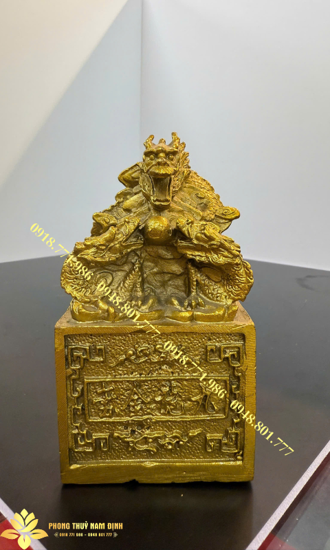 Ý nghĩa phong thủy của Ấn rồng cửu long như ý