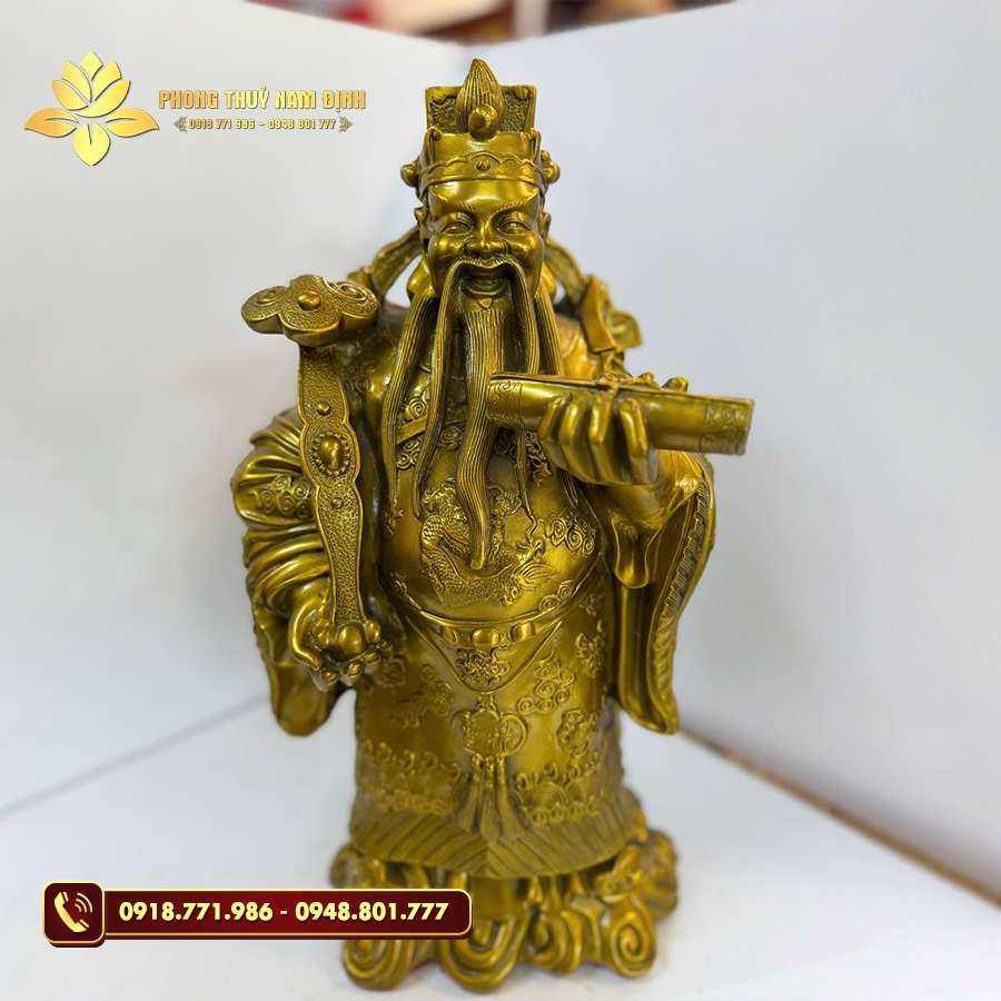 Tượng Tam Đa thể hiện nét mặt hiền hậu và phúc hậu Tượng Tam Đa thể hiện nét mặt hiền hậu và phúc hậu