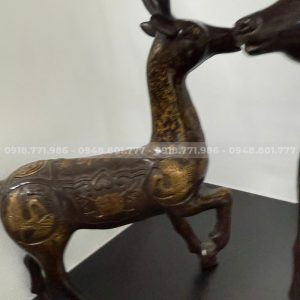 Cách Trưng Bày Hươu Đồng Hợp Phong Thủy