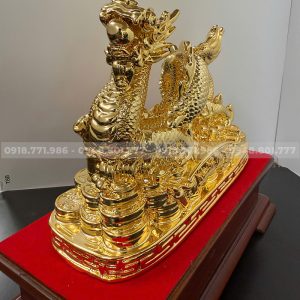 Vẻ Đẹp Tinh Xảo Của Rồng Vạn Sự Như Ý Mạ Vàng 24k