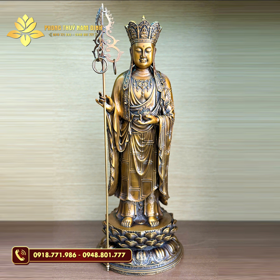 Ý nghĩa của Bộ tượng đồng Địa Tạng đứng