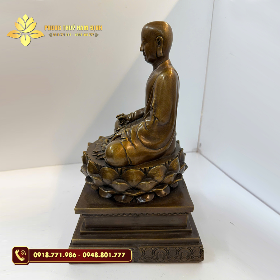 Tượng đồng Phật hoàng Trần Nhân Tông - Ảnh 4
