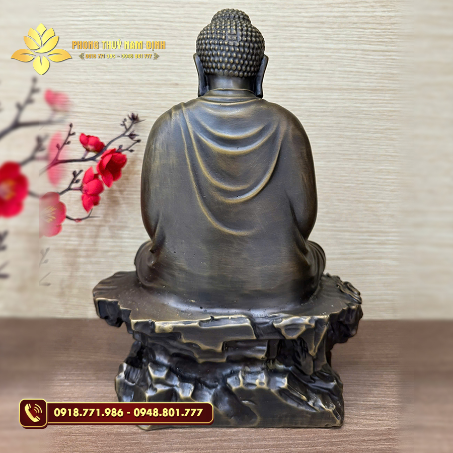 Tượng đồng Thích Ca ngồi thiền