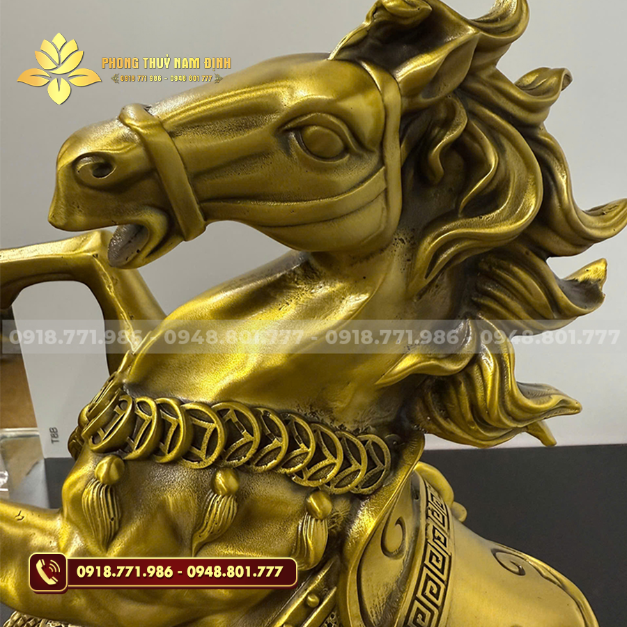 Ngựa phong thủy bằng đồng
