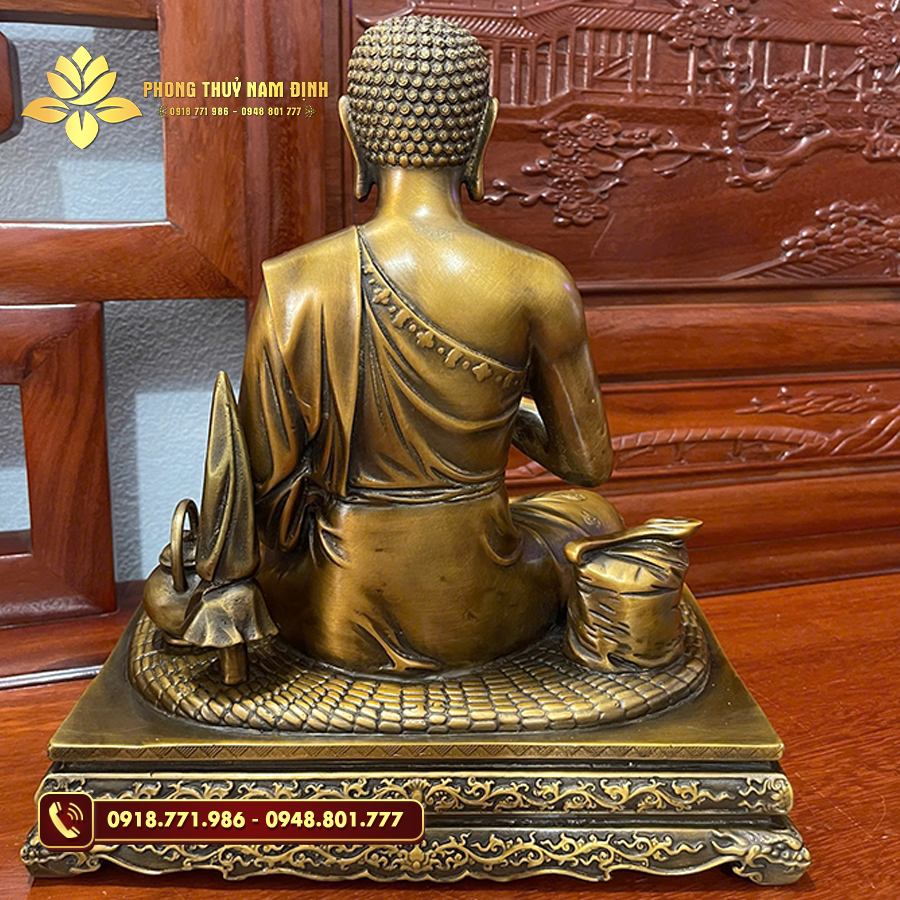 Tượng Thánh Tăng Savali bằng đồng