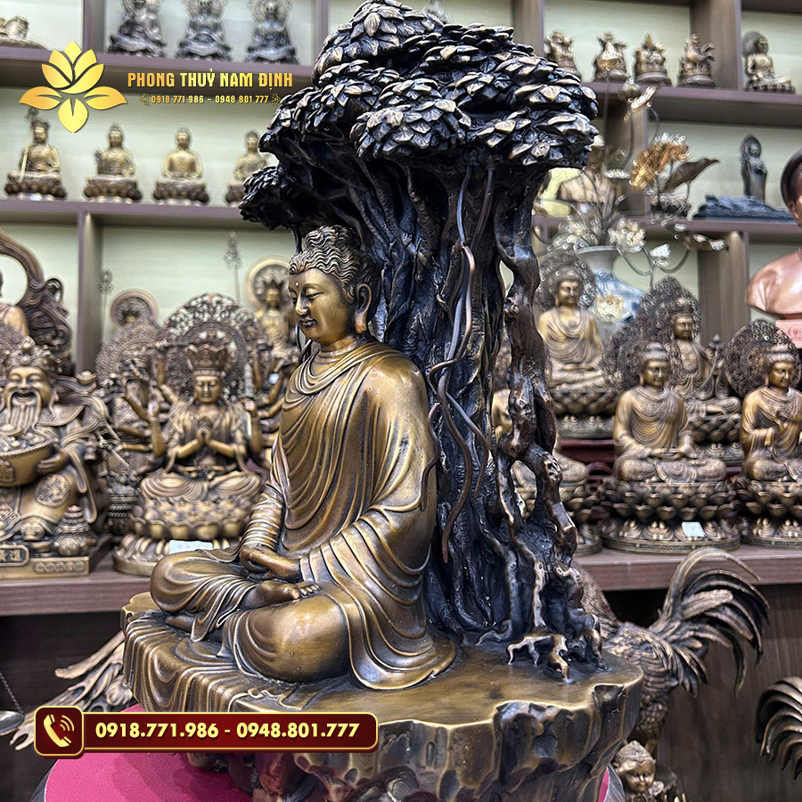 Tượng Thích Ca Mâu Ni bằng đồng